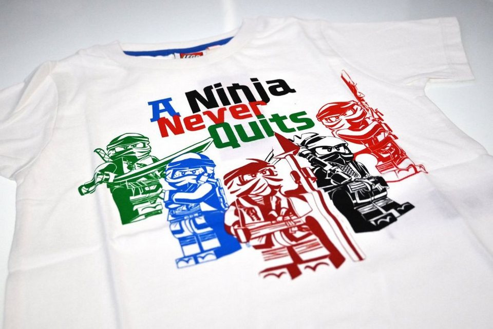 LEGO® kidswear T-Shirt Lego ® Ninjago T-Shirt Jungen 3 - 8 Jahre Kindershirt 98-128 Ninjago Kinderkleidung
