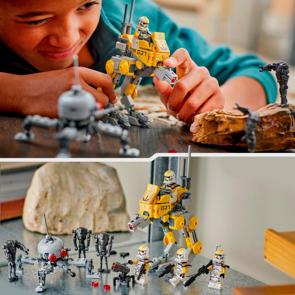 LEGO® Klonsoldaten des 327. Sternenkorps Battle Pack (75431) Konstruktionsspielsteine, (258 St), LEGO Star Wars™; Made in Europe