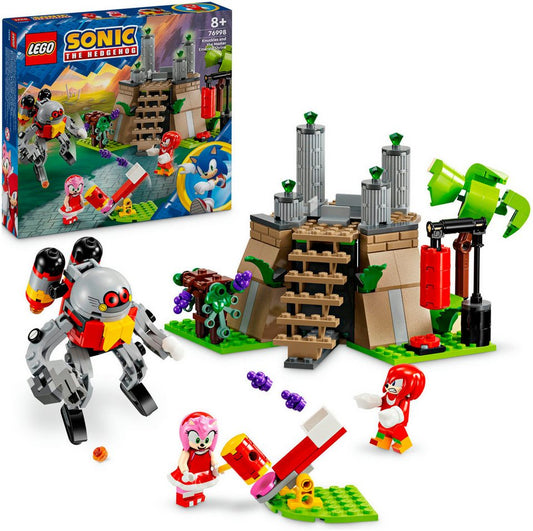 LEGO® Knuckles und der Schrein des Master Emerald (76998), LEGO Sonic Konstruktionsspielsteine, (325 St), Made in Europe