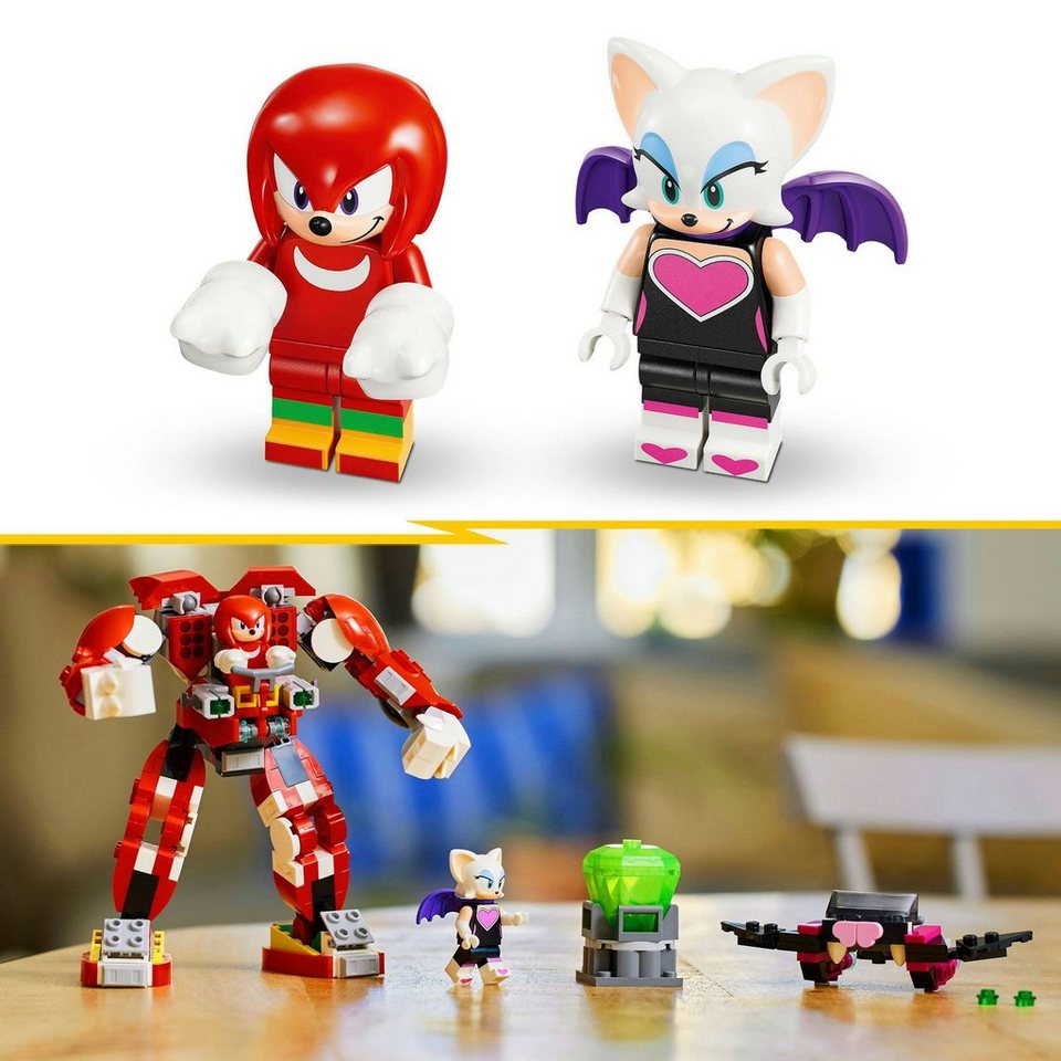 LEGO® Knuckles' Wächter-Mech (76996), LEGO Sonic Konstruktionsspielsteine, (276 St), Made in Europe