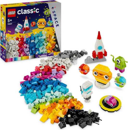 LEGO® Kreative Weltraumplaneten (11037), LEGO Classic Konstruktionsspielsteine, (450 St), Made in Europe