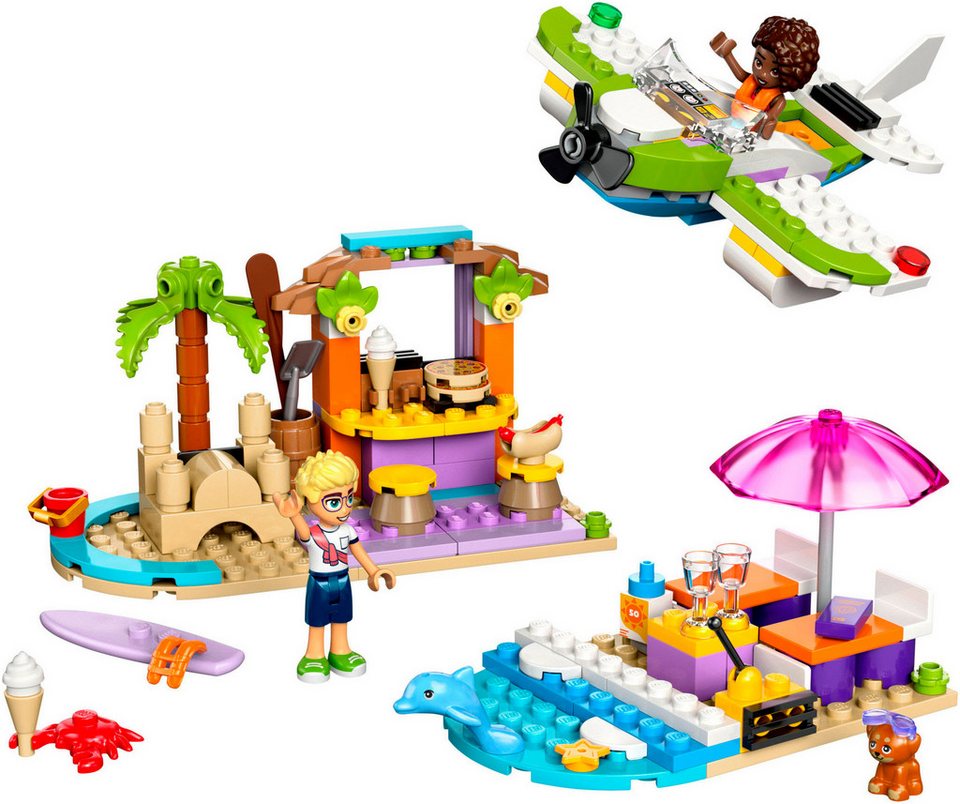 LEGO® Kreativer Reisekoffer (42672), LEGO Friends Konstruktionsspielsteine, (188 St), Made in Europe