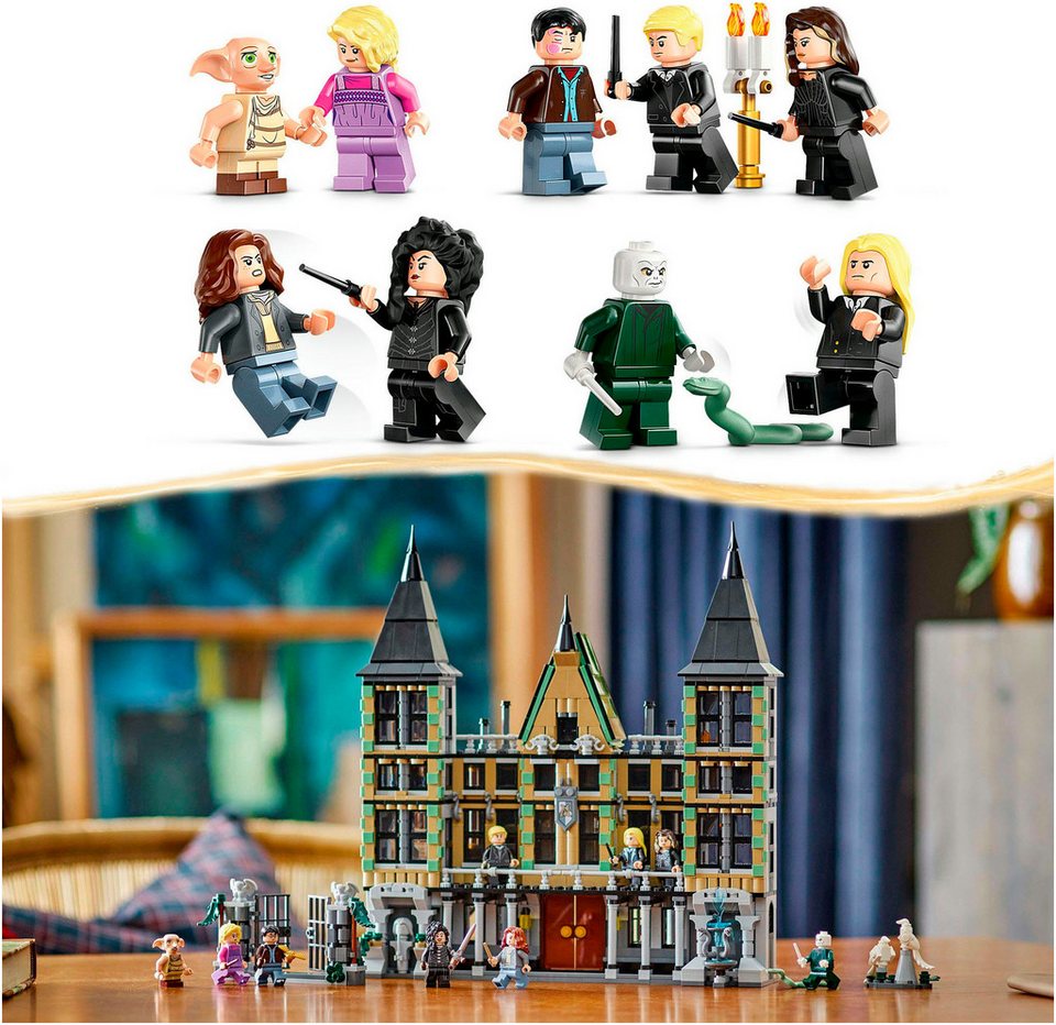 LEGO® Landsitz der Familie Malfoy (76453), LEGO Harry Potter™ Konstruktionsspielsteine, (1601 St), Made in Europe