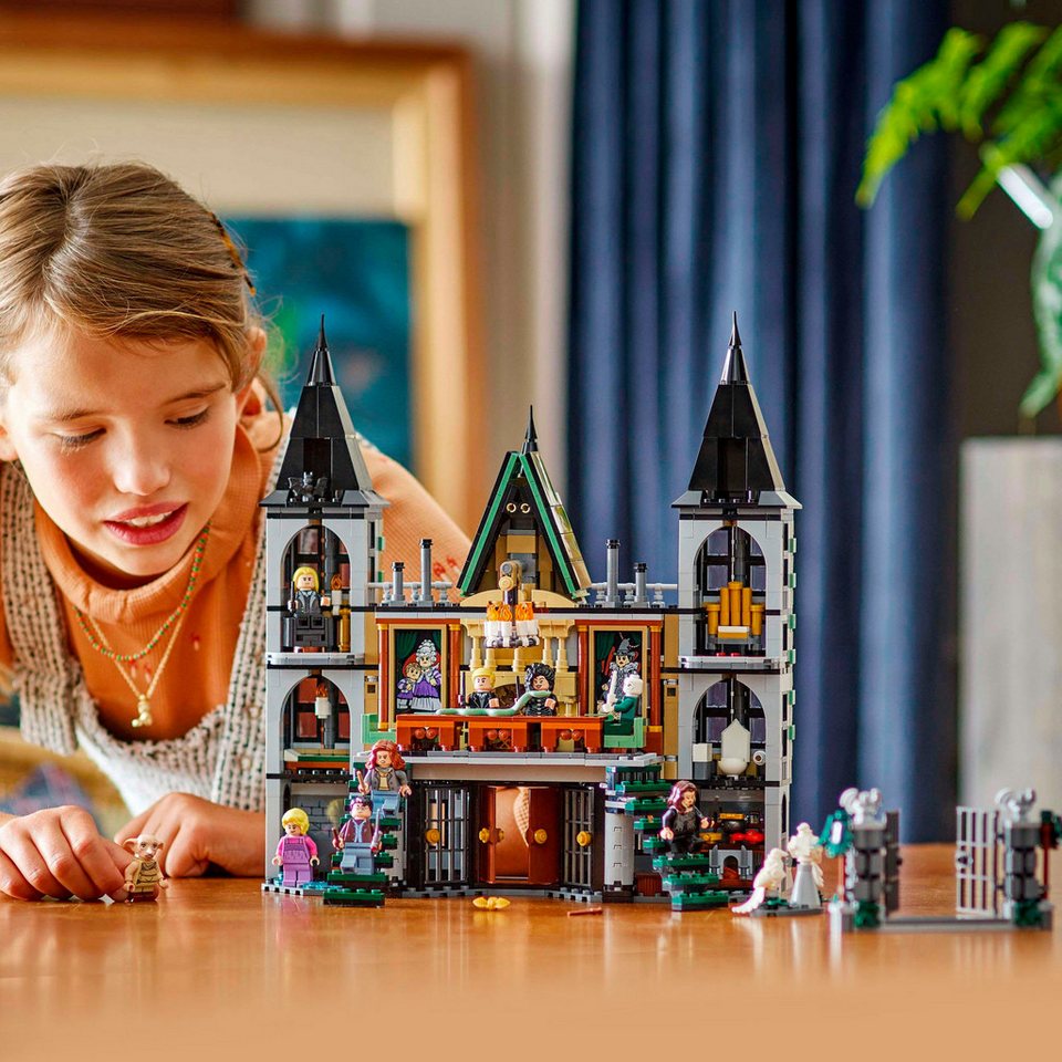 LEGO® Landsitz der Familie Malfoy (76453), LEGO Harry Potter™ Konstruktionsspielsteine, (1601 St), Made in Europe