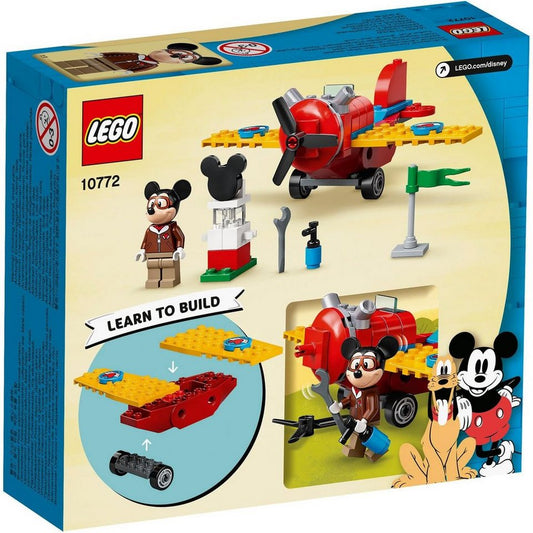 LEGO® LEGO 10772 Mickey and Friends Mickys Propellerflugzeug - EOL 2022 Konstruktionsspielsteine, (Set)