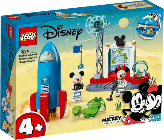 LEGO® LEGO 10774 Mickey and Friends Mickys und Minnies Weltraumrakete Konstruktionsspielsteine, (Set)