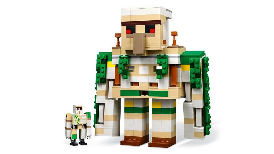 LEGO® LEGO 21250 Minecraft - Die Eisengolem-Festung Konstruktions-Spielset