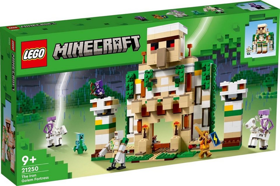 LEGO® LEGO 21250 Minecraft - Die Eisengolem-Festung Konstruktions-Spielset