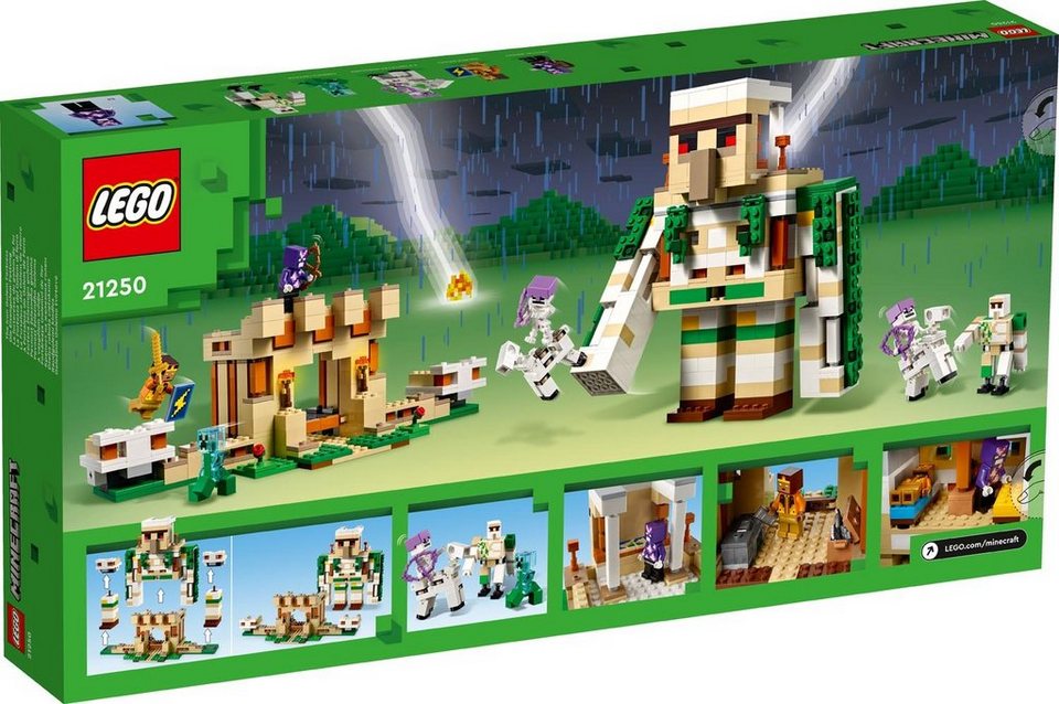 LEGO® LEGO 21250 Minecraft - Die Eisengolem-Festung Konstruktions-Spielset
