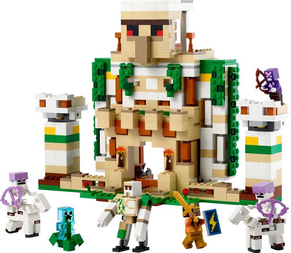 LEGO® LEGO 21250 Minecraft - Die Eisengolem-Festung Konstruktions-Spielset