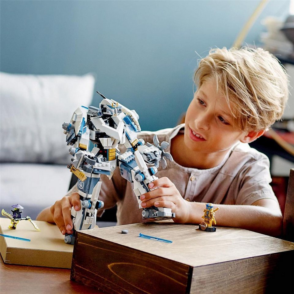 LEGO® LEGO 71738 NINJAGO Zanes Titan Mech - EOL 2023 Konstruktionsspielsteine, (Set)