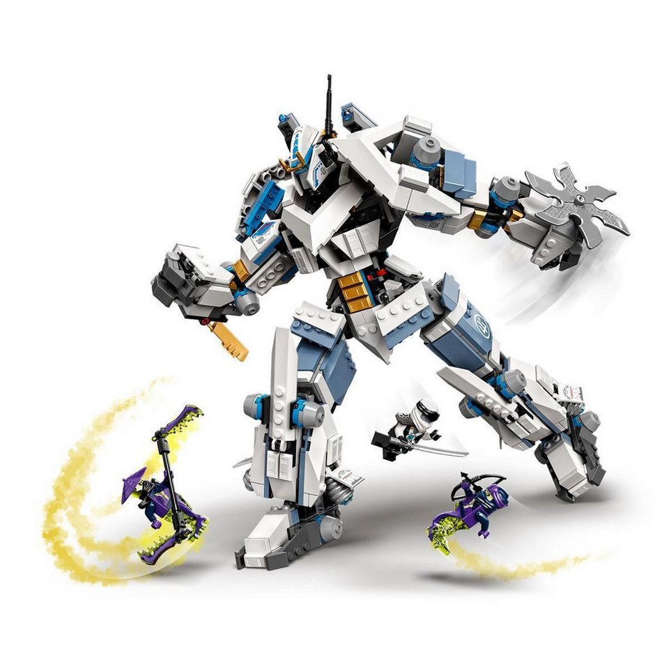 LEGO® LEGO 71738 NINJAGO Zanes Titan Mech - EOL 2023 Konstruktionsspielsteine, (Set)