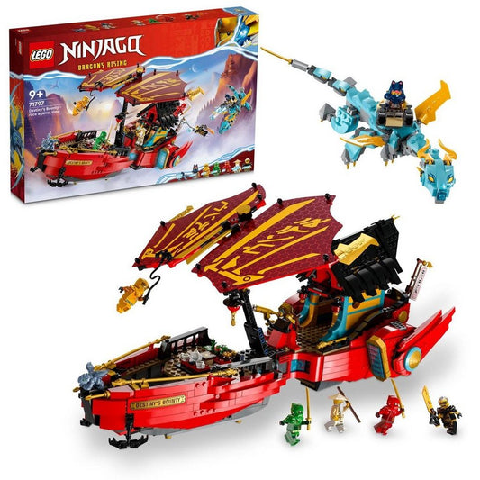 LEGO® LEGO 71797 NINJAGO - Ninja-Flugsegler im Wettlauf mit der Zeit Konstruktions-Spielset