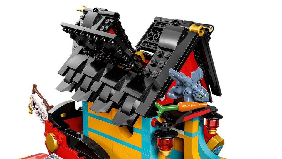 LEGO® LEGO 71797 NINJAGO - Ninja-Flugsegler im Wettlauf mit der Zeit Konstruktions-Spielset