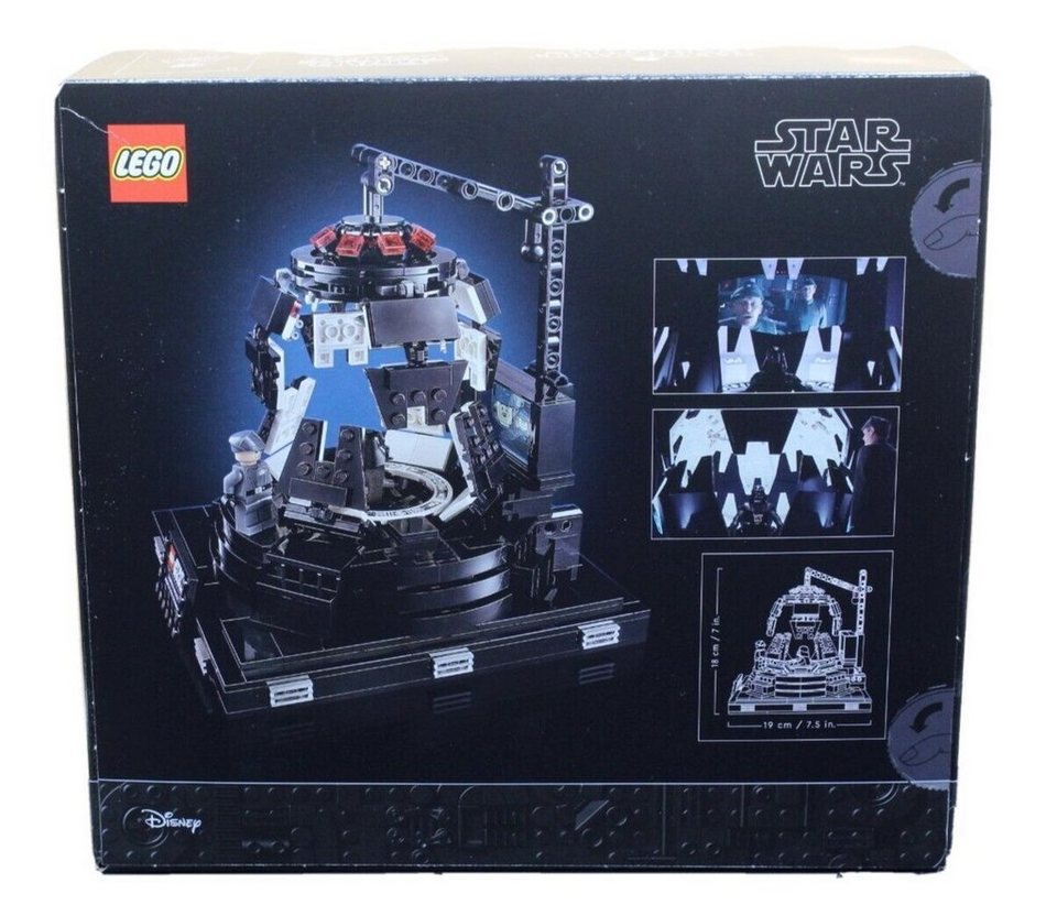 LEGO® LEGO 75296 Star Wars Darth Vader Meditationskammer Konstruktionsspielsteine, (Set, 663 St), Erstes Lego Modell der Meditationskammer