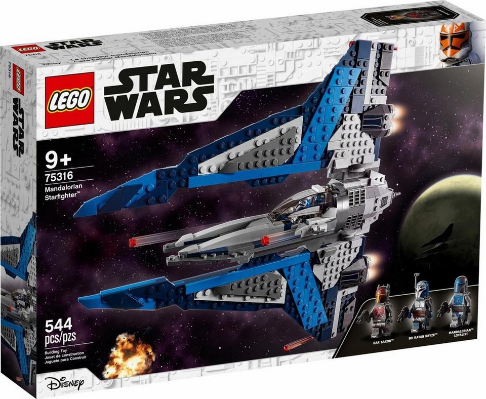 LEGO® LEGO 75316 Star Wars™ - Mandalorian Starfighter™ - EOL 2022 Konstruktionsspielsteine, (Set)