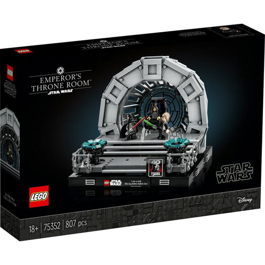 LEGO® LEGO 75352 Star Wars Thronsaal des Imperators - Diorama Spielbausteine, (Packung)