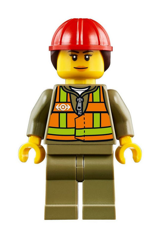 LEGO® LEGO City: Bahn-Arbeiterin Spielbausteine
