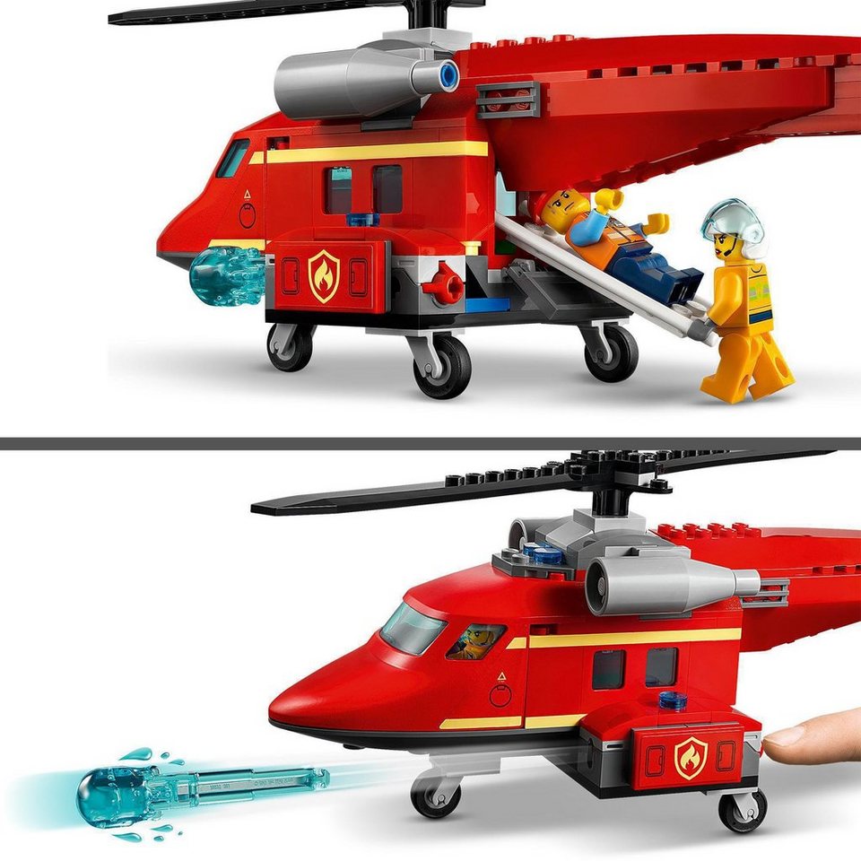 LEGO® LEGO City Feuerwehrhubschrauber Konstruktionsspielsteine