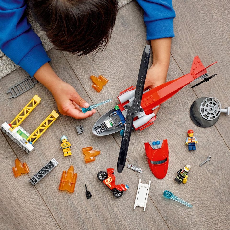 LEGO® LEGO City Feuerwehrhubschrauber Konstruktionsspielsteine