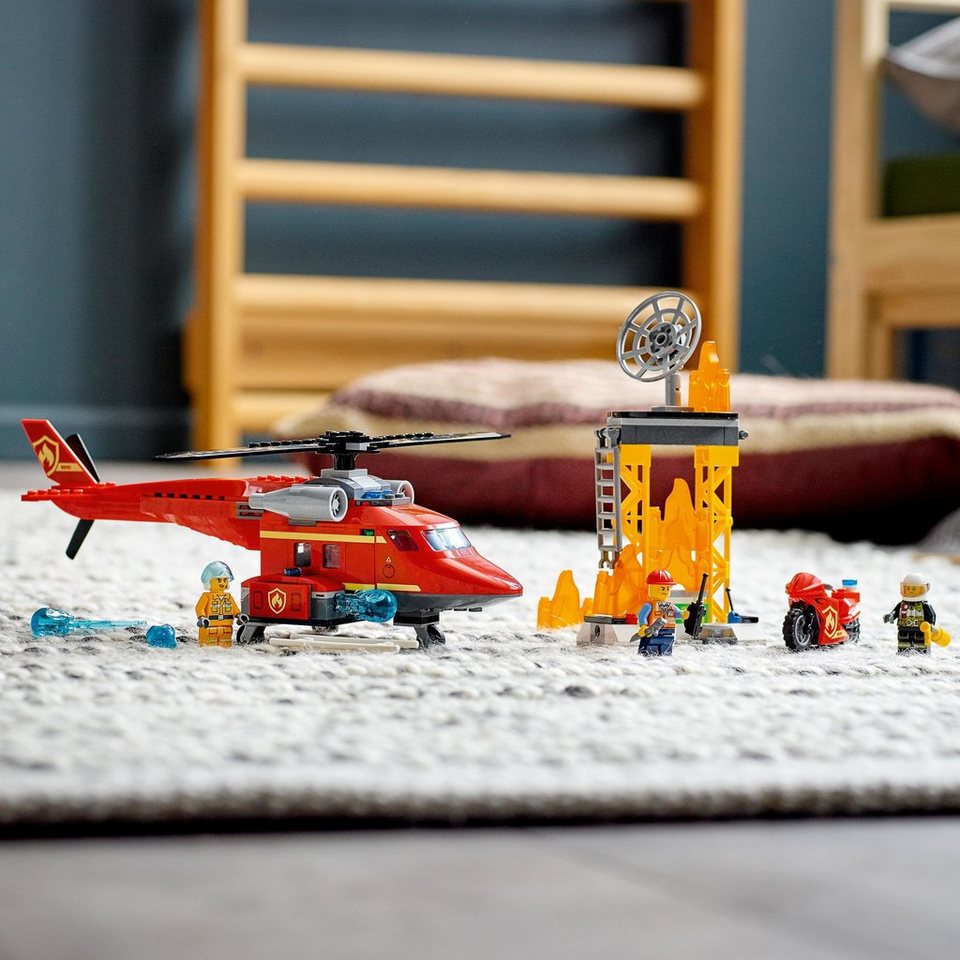 LEGO® LEGO City Feuerwehrhubschrauber Konstruktionsspielsteine