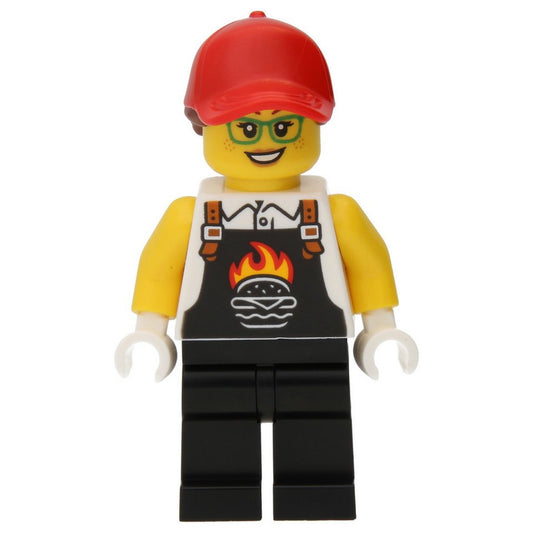 LEGO® LEGO City: Imbiss-Verkäuferin Minifigur Spielbausteine