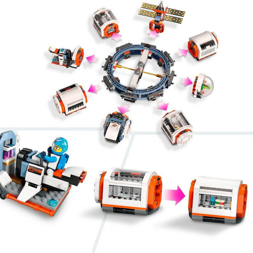 LEGO® LEGO City Modulare Raumstation, Spielbausteine