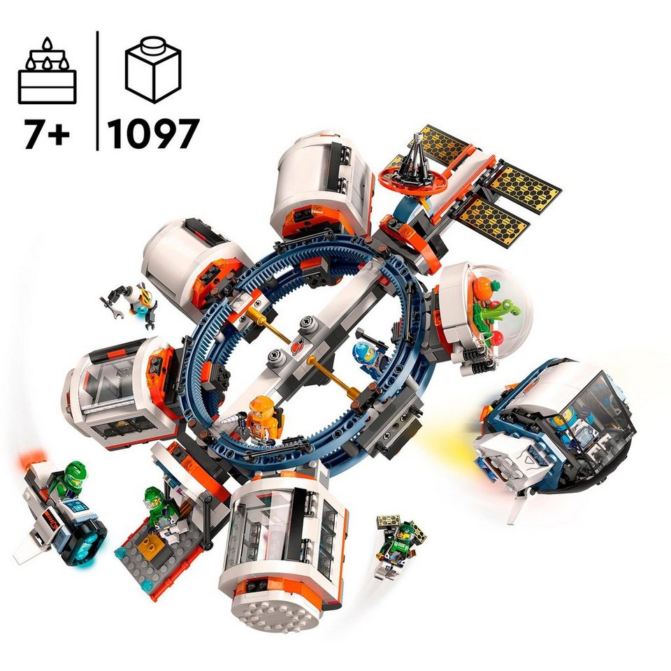 LEGO® LEGO City Modulare Raumstation, Spielbausteine