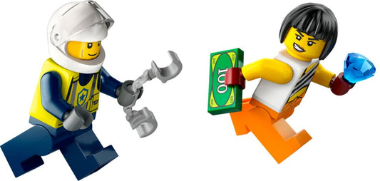 LEGO® LEGO City: Polizist und Juwelendiebin Spielbausteine