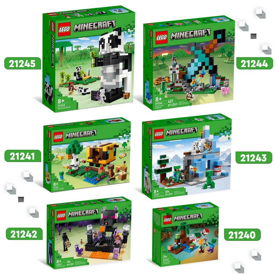 LEGO® LEGO Das Bienenhäuschen Konstruktionsspielsteine