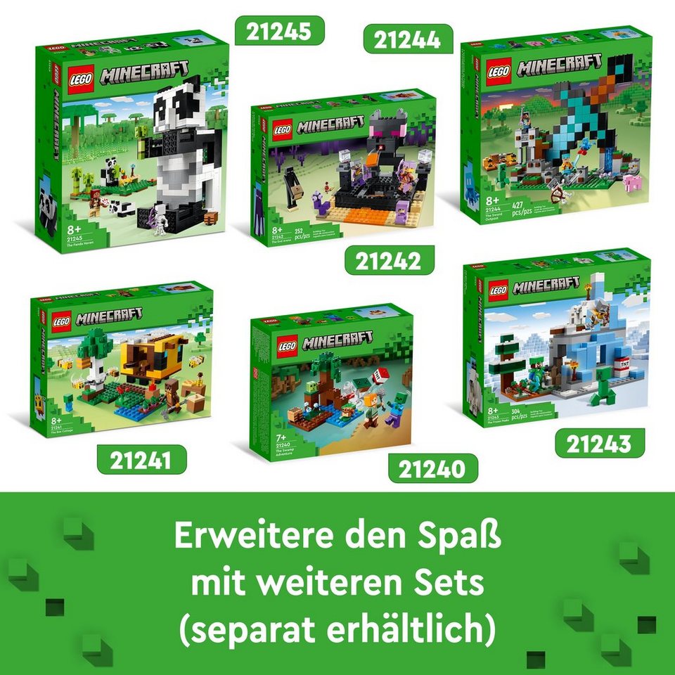 LEGO® LEGO Das Bienenhäuschen Konstruktionsspielsteine