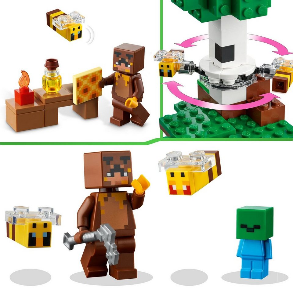 LEGO® LEGO Das Bienenhäuschen Konstruktionsspielsteine