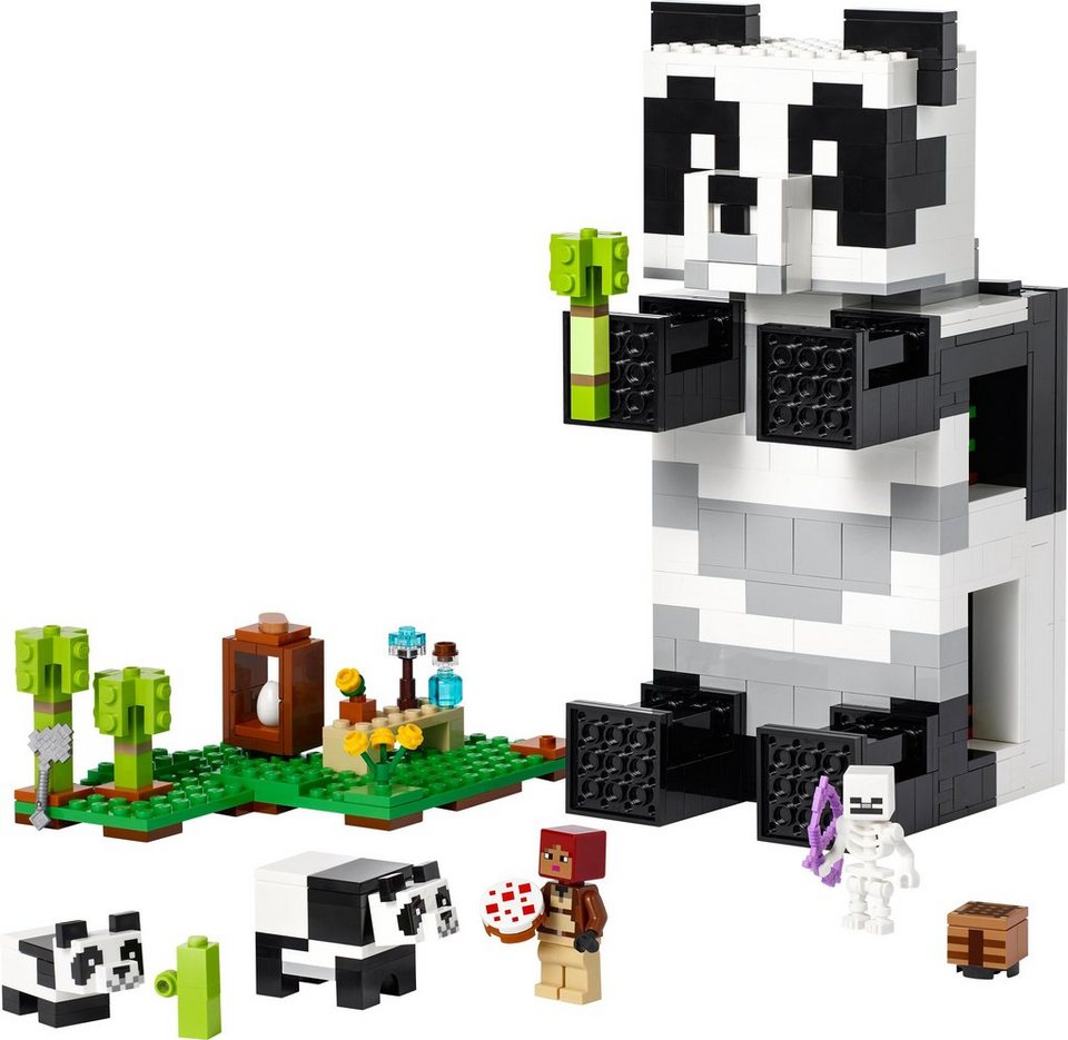 LEGO® LEGO Das Pandahaus Konstruktionsspielsteine