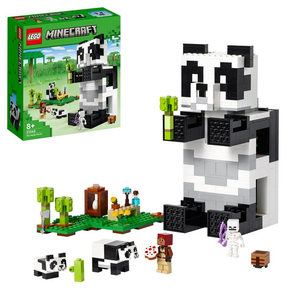 LEGO® LEGO Das Pandahaus Konstruktionsspielsteine