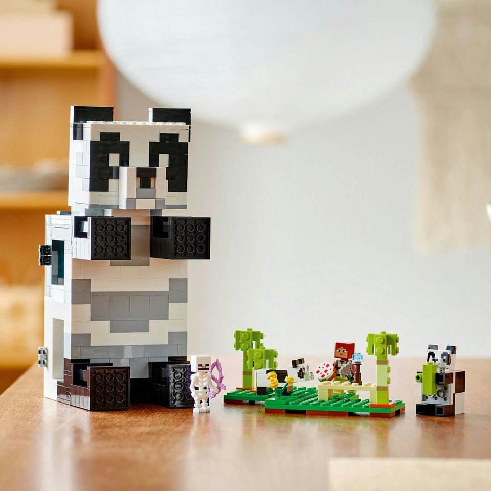 LEGO® LEGO Das Pandahaus Konstruktionsspielsteine