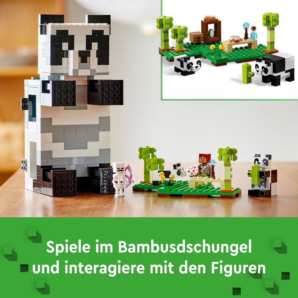 LEGO® LEGO Das Pandahaus Konstruktionsspielsteine