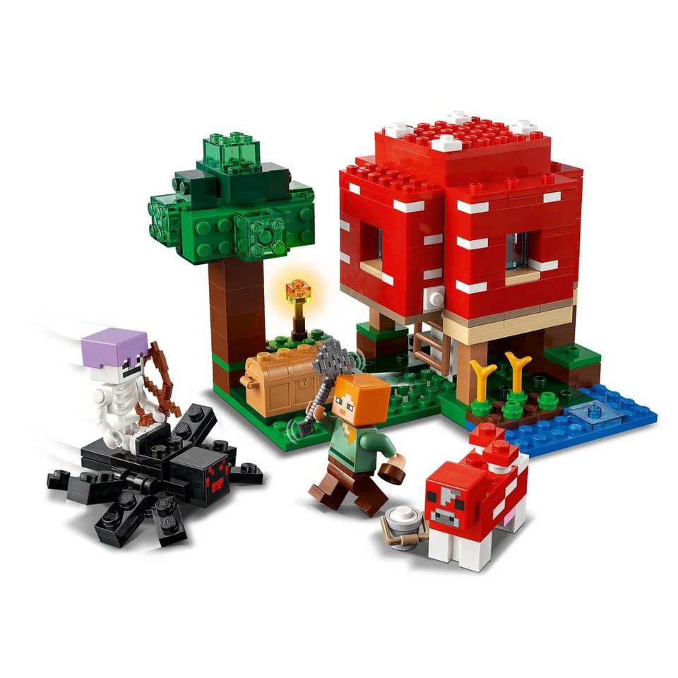 LEGO® LEGO Das Pilzhaus Konstruktionsspielsteine