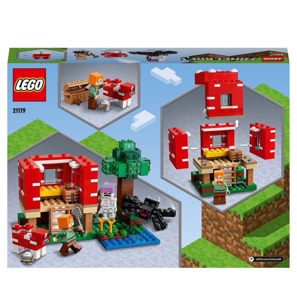 LEGO® LEGO Das Pilzhaus Konstruktionsspielsteine