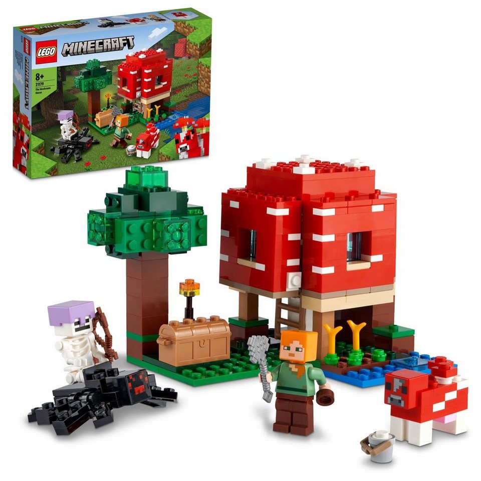LEGO® LEGO Das Pilzhaus Konstruktionsspielsteine