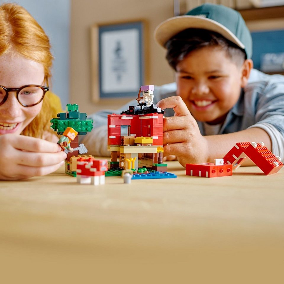 LEGO® LEGO Das Pilzhaus Konstruktionsspielsteine