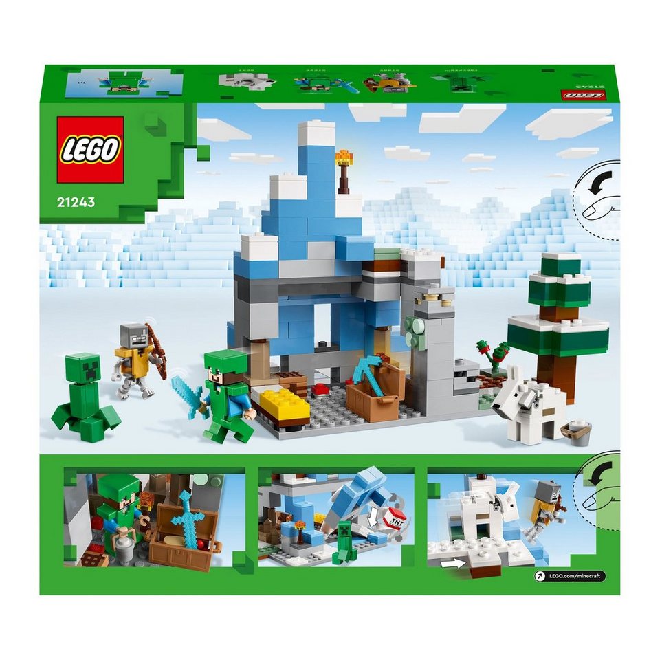 LEGO® LEGO Die Vereisten Gipfel Konstruktionsspielsteine