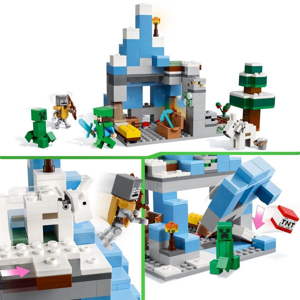 LEGO® LEGO Die Vereisten Gipfel Konstruktionsspielsteine