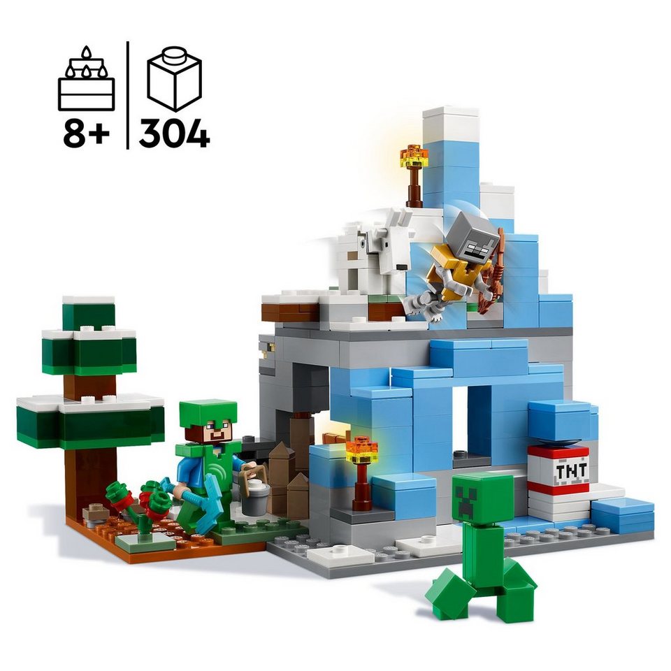 LEGO® LEGO Die Vereisten Gipfel Konstruktionsspielsteine