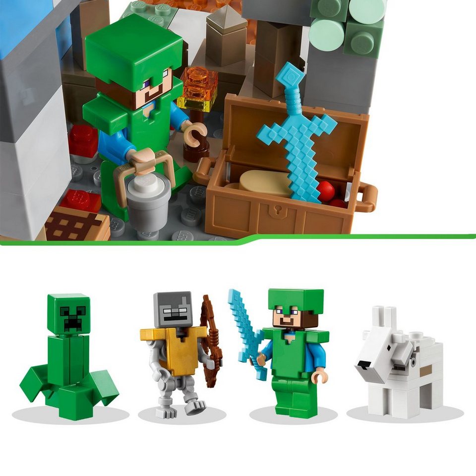 LEGO® LEGO Die Vereisten Gipfel Konstruktionsspielsteine