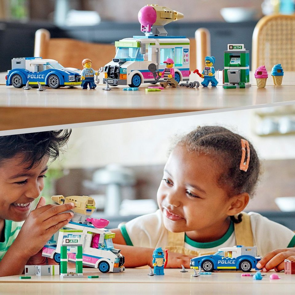 LEGO® LEGO Eiswagen-Verfolgungsjagd Konstruktionsspielsteine