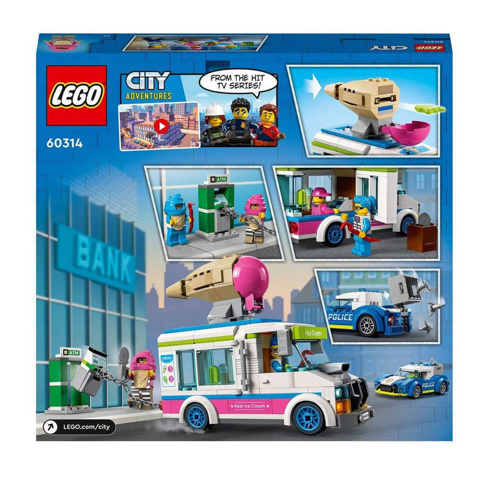 LEGO® LEGO Eiswagen-Verfolgungsjagd Konstruktionsspielsteine