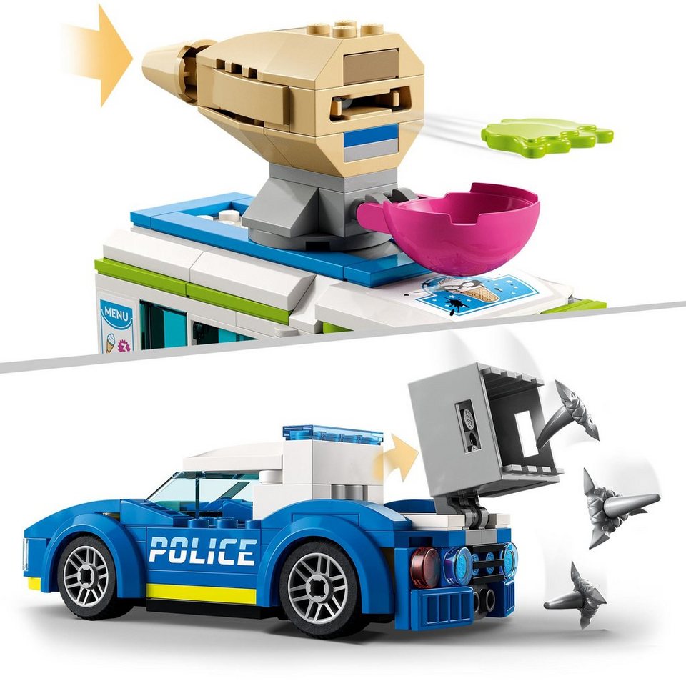 LEGO® LEGO Eiswagen-Verfolgungsjagd Konstruktionsspielsteine