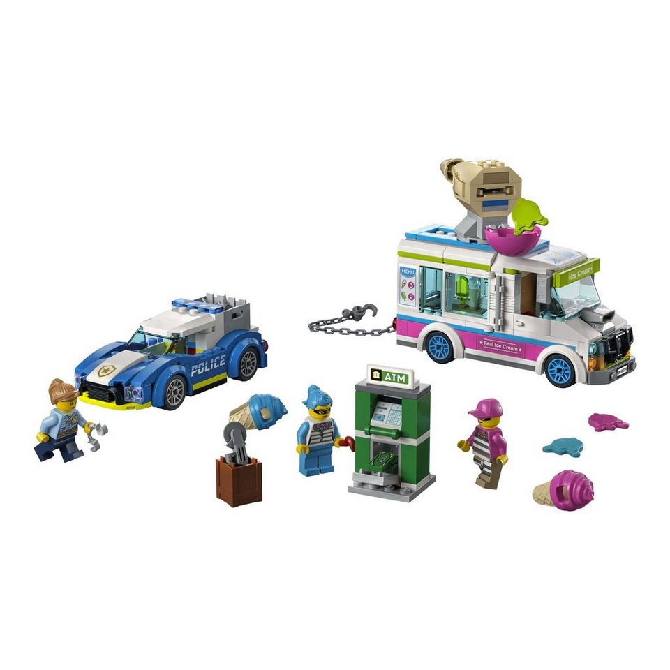 LEGO® LEGO Eiswagen-Verfolgungsjagd Konstruktionsspielsteine