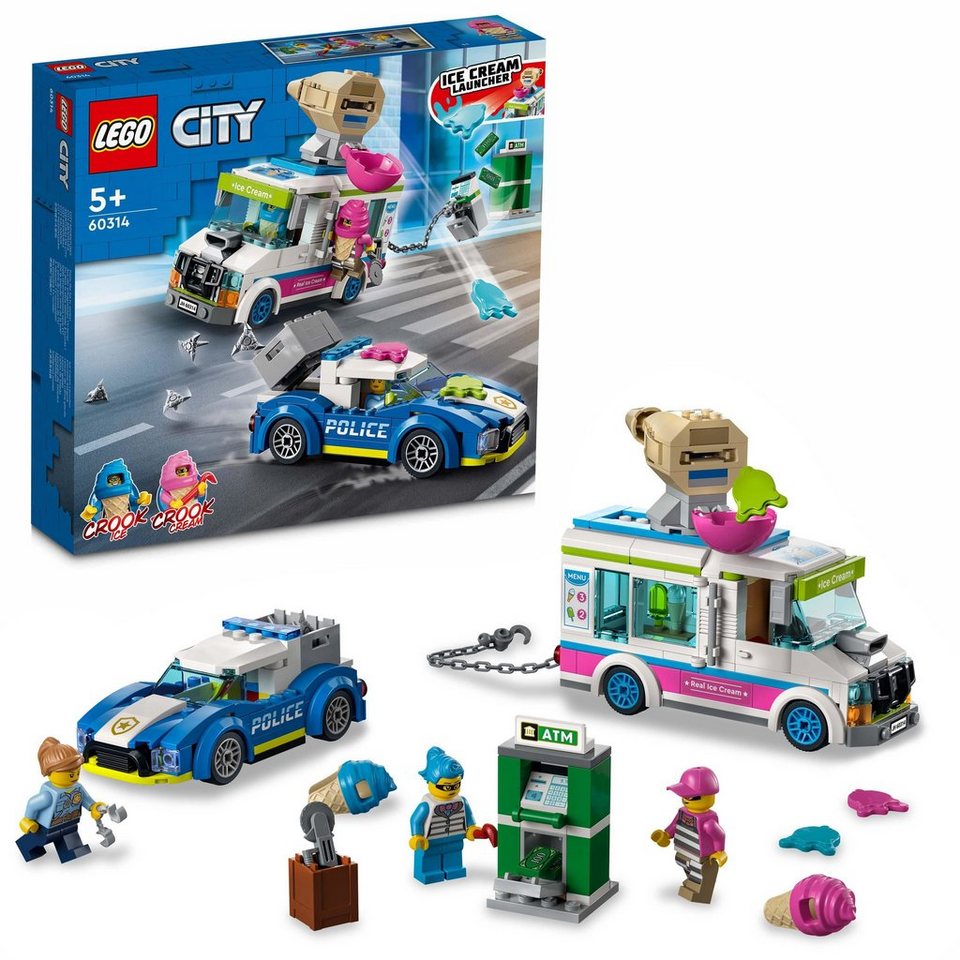 LEGO® LEGO Eiswagen-Verfolgungsjagd Konstruktionsspielsteine