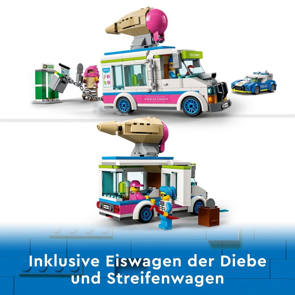LEGO® LEGO Eiswagen-Verfolgungsjagd Konstruktionsspielsteine